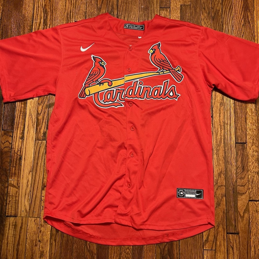 St. Louis Cardinals Baseball Jersey King #6 Size XL